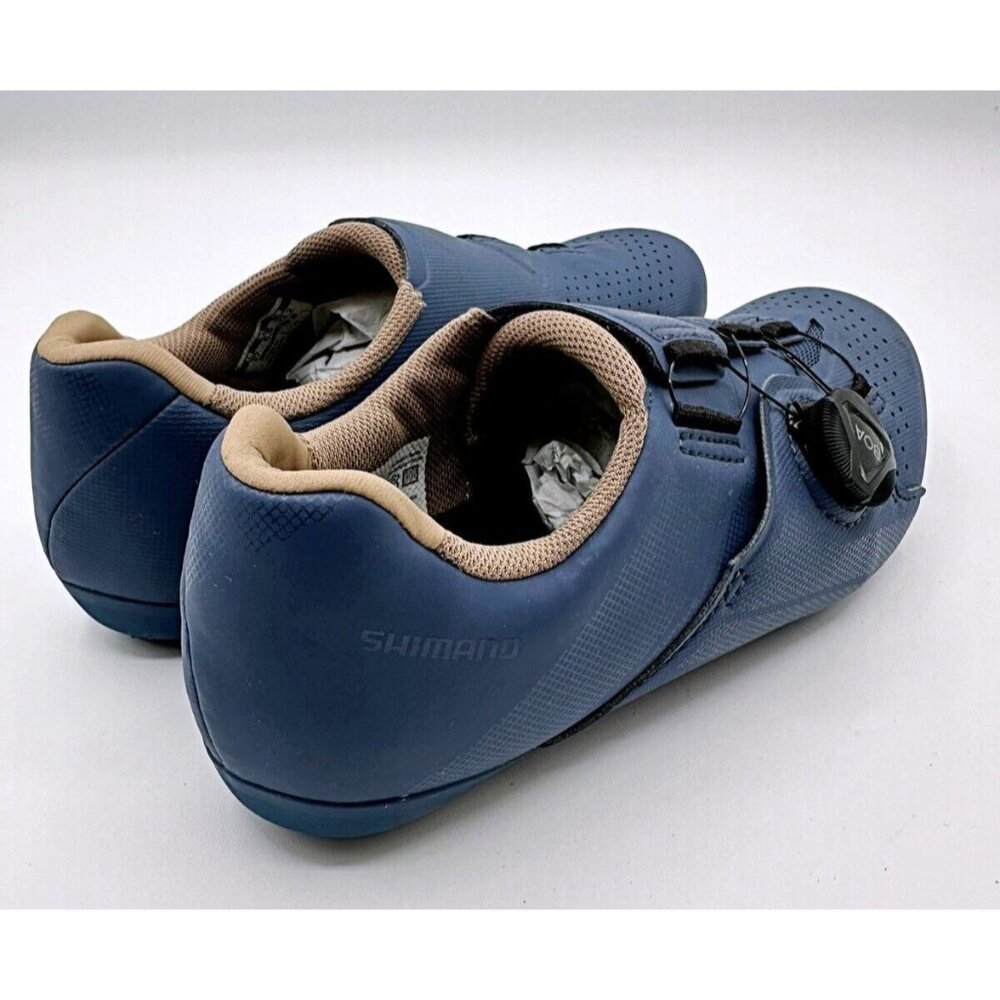 SHIMANO RC300  Size 5.5 Cycling Boa 3 Bolt Clipless‎ Cycling Shoes Navy Womens - Picture 3 of 10